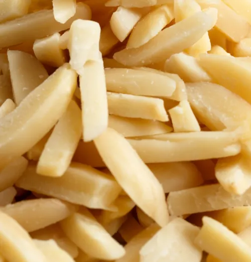 Amandes blanchies en bâtonnets - 10 Kg